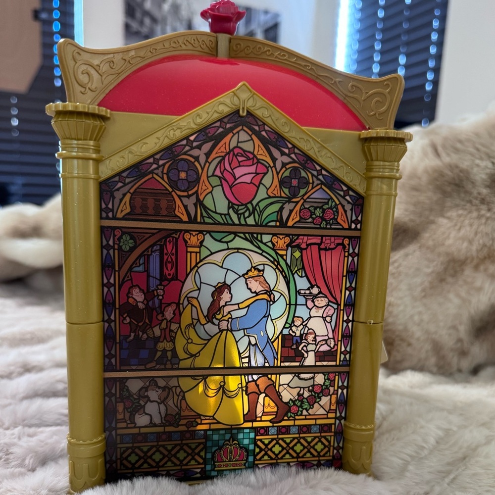Beauty and the Beast Tokyo Disney Resort collector’s light up Popcorn Bucket!